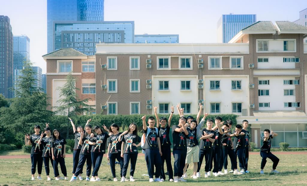 中学时期的集体照