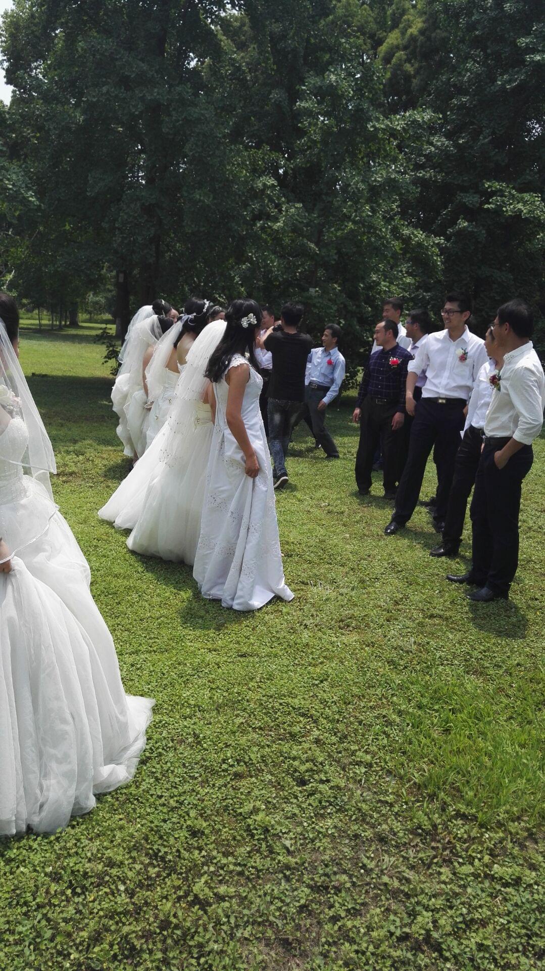 成都集体婚礼拍摄外景3