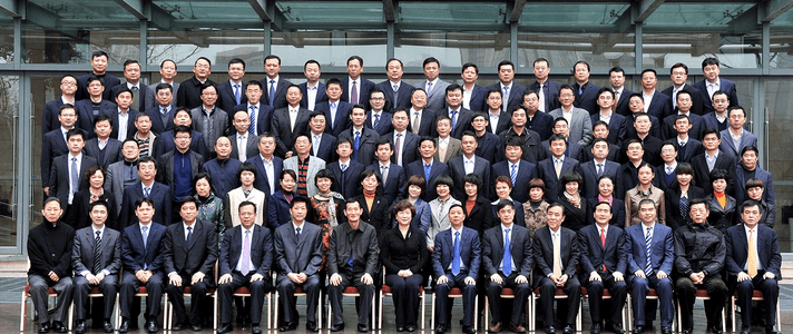 成都公司企业集体照合影拍摄案例
