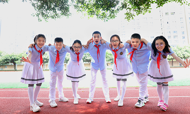 小学毕业照拍摄