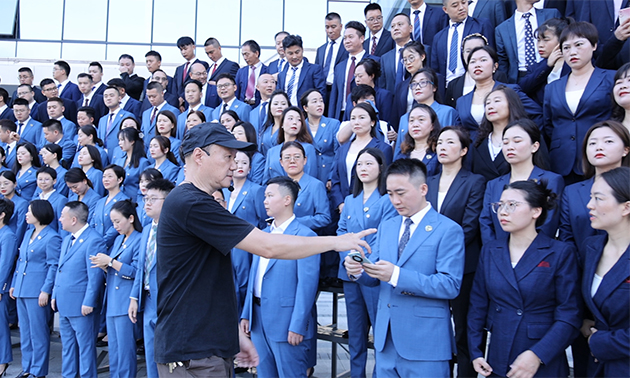 500人大合影拍摄-站位整队